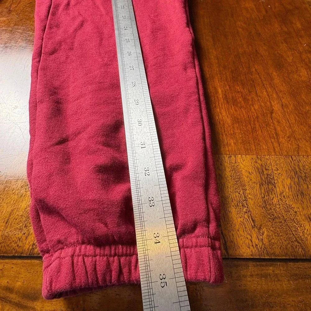 True Religion Brand Jeans Burgundy Cargo Sweatpants Joggers Mens S